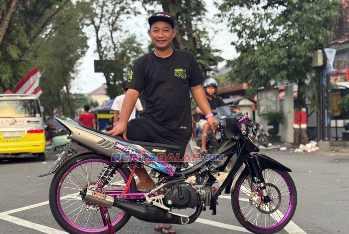 Ungkap Rahasia F1ZR AG Style HP88 Garage By KR-Tech Jawara RH57 Drag Bike, Andalkan OBD Muffler