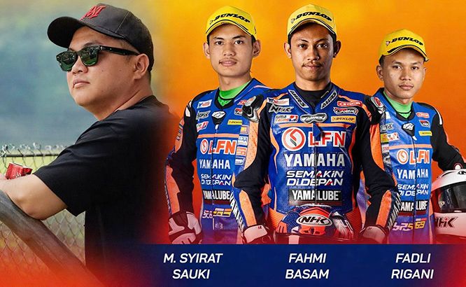 Haji Putra Buktikan Kalau Formasi Tim Yamaha LFN HP969 ARRC 2026 Ada Jenjang Pembinaan