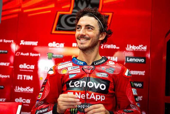 Lintasan Sempat Terendam Banjir, Pecco Bagnaia Siap Tempur Dalam Kondisi Apapun di MotoGP 2026 Brasil