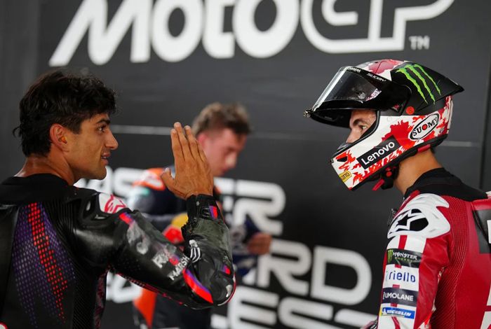 Pecco Bagnaia Tanggapi Manuver Agresif Martin di Lap Terakhir Sprint Race MotoGP 2026 Amerika