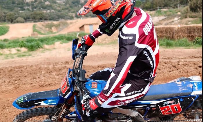 Quartararo Latihan Motocross Pakai YZ450F Jelang MotoGP Brasil Minggu