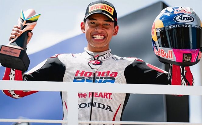 Yuk Cek Data ! Ternyata Veda Ega Pratama Paling Muda Diantara 11 Rookie Moto3