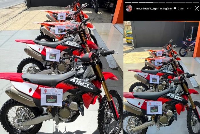 Gebrakan Baru ! SAE Racing Team Siap Tarung Motocross 2026, Siapkan Total 4 Pacuan Ducati Desmo 450 dan KTM 250
