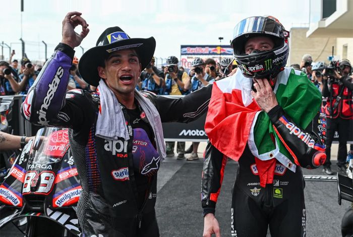 Bos Aprilia Tegaskan Bezzecchi & Martin Bebas Berebut Gelar Juara Dunia MotoGP 2026