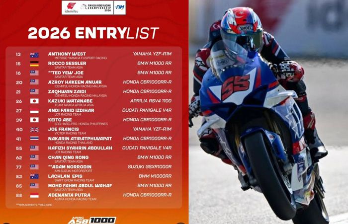 ASB1000 Makin Seru (ARRC 2026), Motor Eropa Makin Ramai