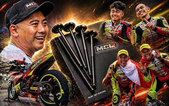 Cek Fakta, Mekanik Bima Aditya The Strokes55 Buktikan Spesialnya Klep MCR di RPM Tinggi Balap Asia dan Nasional