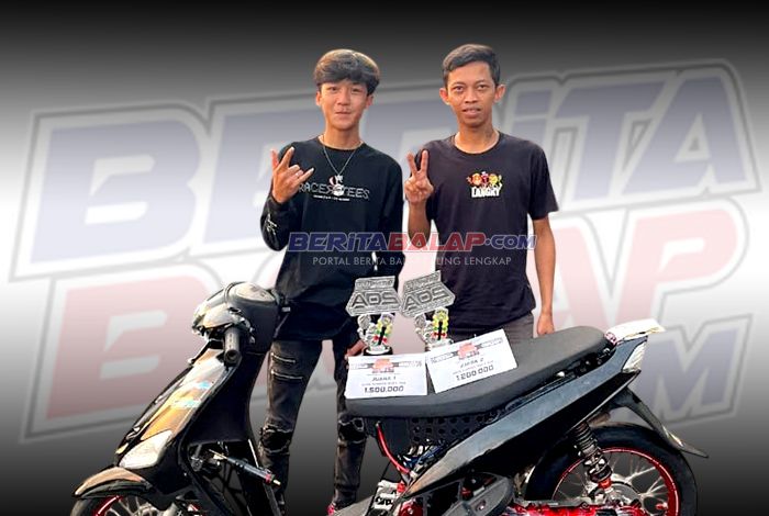 SRB x AK Racing Hantar Nabil Chalid & Emi Martinez Sabet Podium 1-2 Sunmori Matic 200cc di ADS 2026 Serang
