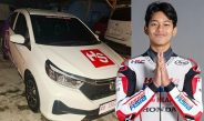 Bos Rokok HS Haji Suryo Kasih Hadiah Mobil Kepada Rider Moto3 Veda Ega Pratama