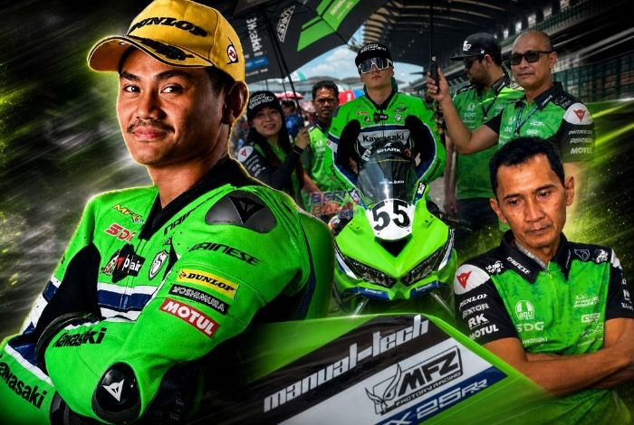 AM Fadly Balap AP250 Gantikan Rider Spanyol Unai di ARRC 2026 Thailand