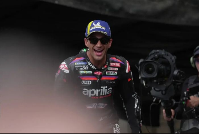 Marquez Crash, Aprilia Borong Podium Lagi di Le Mans