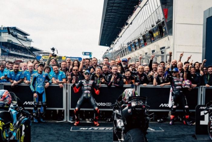 Aprilia Borong Podium 1-2-3 MotoGP Le Mans