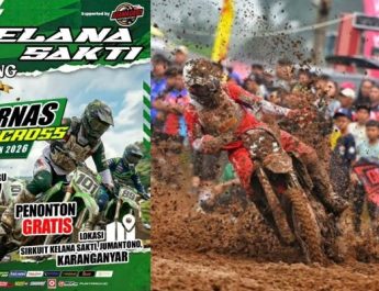 Nonton Gratis! Putaran Kedua Kejurnas Motocross 2026 Siap Hadir di Karanganyar Akhir Pekan Ini