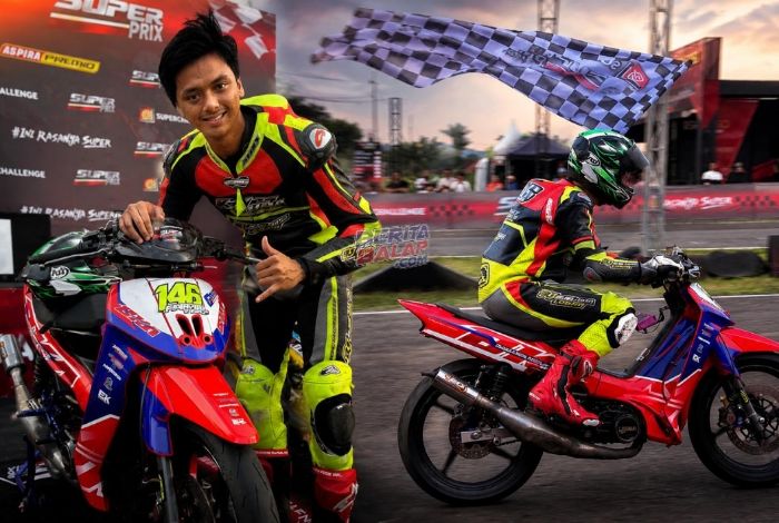 Febrian Yusuf Raih Kemenangan Impresif Bereama BKA di SupePrix 2026 Boyolali