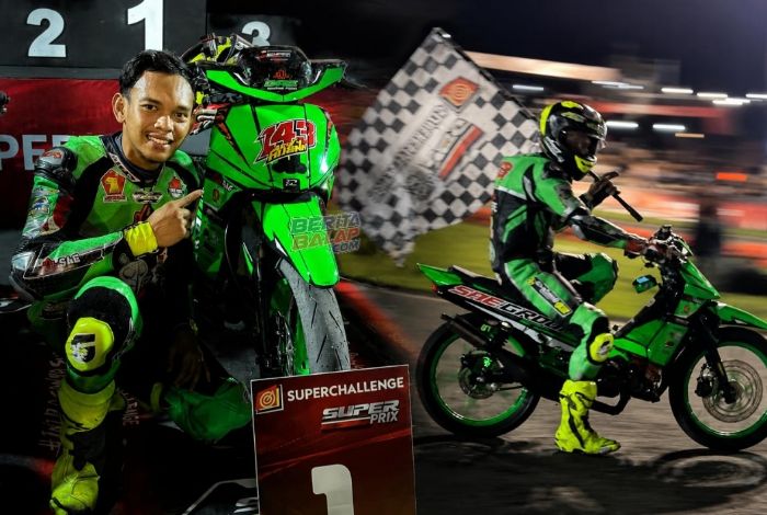 Alfi Husni Podium Juara Lagi, Terbaik Bebek Goreng 116 cc Superprix 2026 Boyolali, SAE Racing Team by Madurace