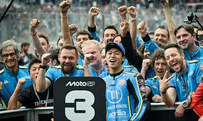 Ternyata Podium Ai Ogura di MotoGP Le Mans Pecahkan Rekor Puasa 14 Tahun Rider Jepang