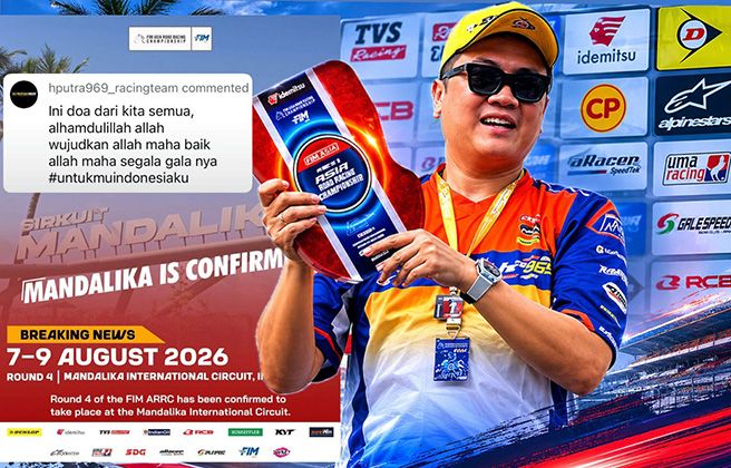 Haji Putra Selamatkan Balap ARRC 2026 Mandalika ! Tanggal Resmi Sudah Dipublikasi TMWR
