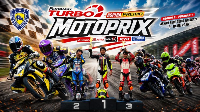 3 Catatan Penting Kejurnas MotoPrix 2026 Surabaya