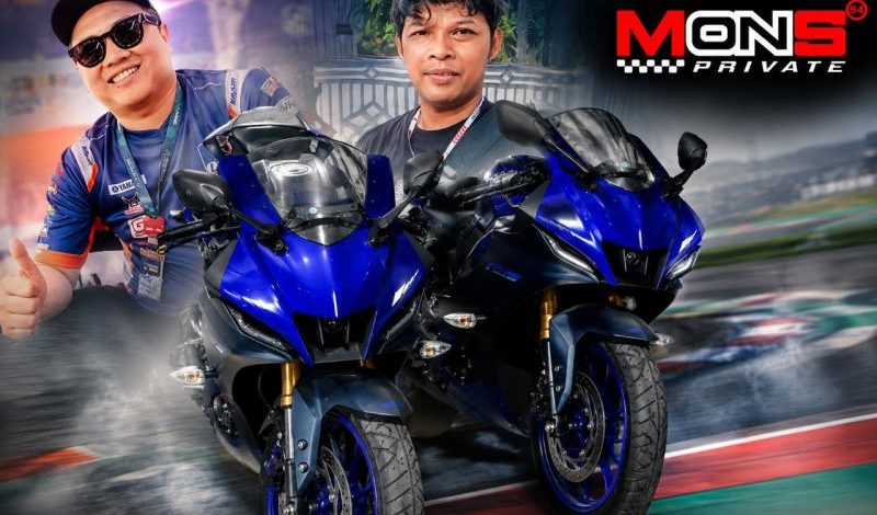 Haji Putra Hibahkan 2 Motor Baru R15 VVA Buat Sarana Latihan Sekolah Balap Mons54 Private