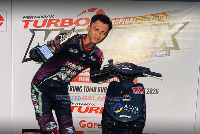Di Sokong MTN Spring dan Manta Racing, Chinder Racing Alan Trans sukses Hantar Irfan Akbar Raih Podium Terbaik