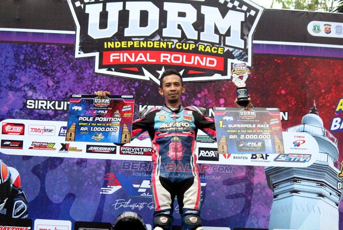 Sabet Pole dan Menangi Super Pole Race Chamber, Jafar Munir Berpeluang Amankan JU King Of The King di Final UDRM Independent Cup Race Serang