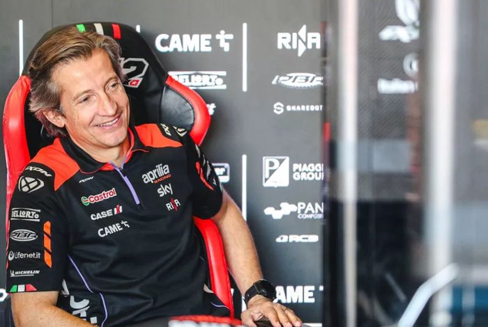 Bos Aprilia Akui Manfaatkan Momen Marqez Alami Periode Sulit