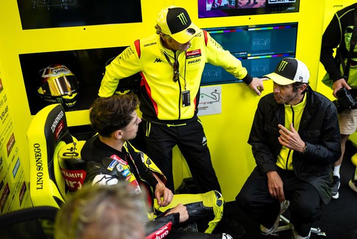Tampil Impresif di Catalunya, Valentino Rossi Berharap Di Giannantonio Bertahan di VR46