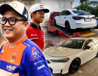 ‎Haji Putra Penuhi Janji Spesialnya, Kirim Honda Civic RS Terbaru Buat Rider Moto3 Veda Ega Pratama