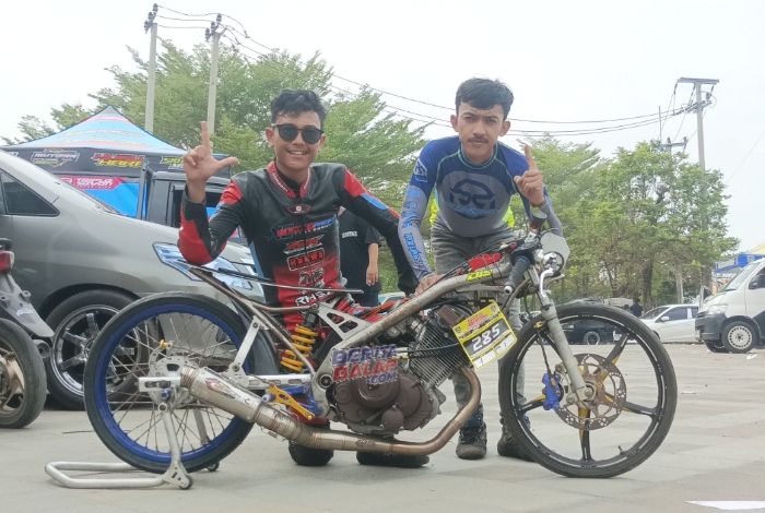 Kubu Mawar FT Hasil Tissu X LGM Gupiss Sapu Bersih Podium 1-3 Bebek 4T 200cc di ADS 2026 Indramayu