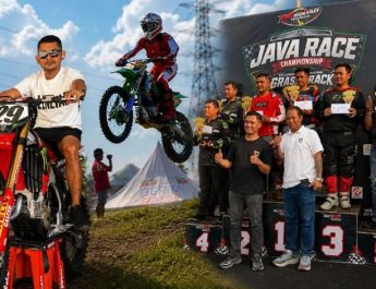 Bos SAE Racing Team Raih Podium Kelas Eksekutif MX di Kejurnas Grasstrack 2026 Solo