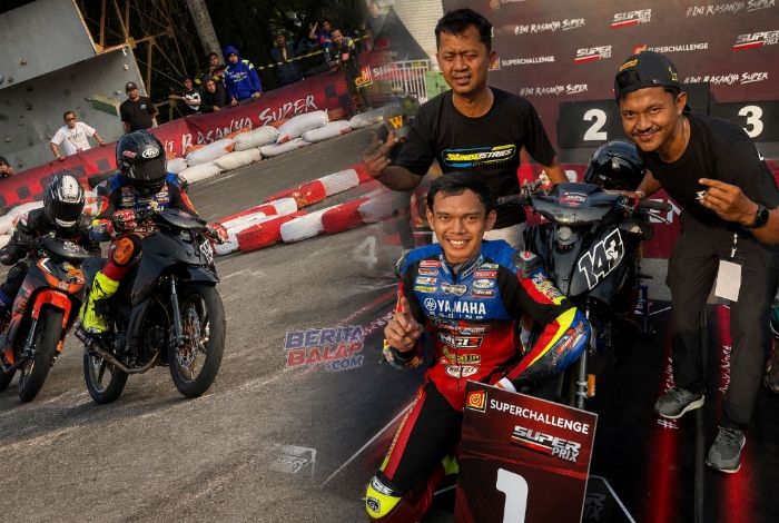Perang 5TP Seru Banget ! MBKW2 Vs GDT Racing, Alfi Husni Juaranya di Superprix 2026 Malang