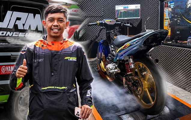 Jupiter 5TP Viral FB Pro “Adi Sapi” Asal Kebumen Ikut Balap di Bali Minggu Ini, Ada Nostalgia SMA