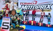 Mantul ! Ara Rider Termuda (6 Tahun) Podium Mini Moto Sport Kejurnas MotoPrix 2026