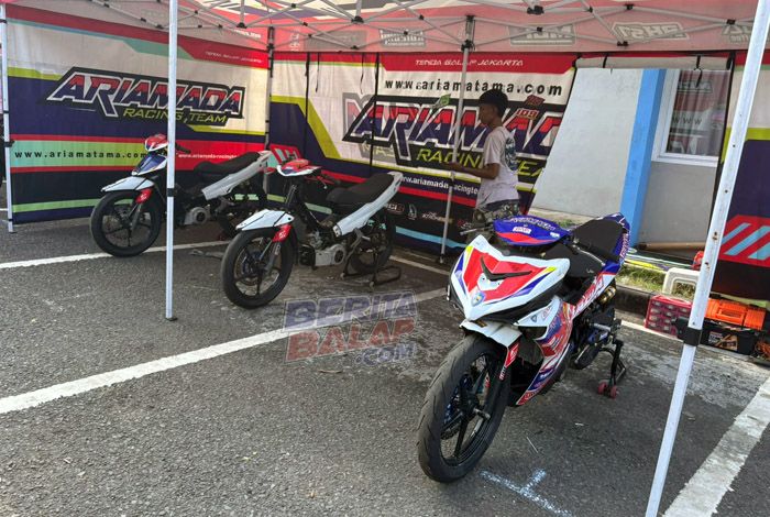 Gas Pol Terus Pokokke ! Ariamada Turunkan 3 Rider Jelang MotoPrix Minggu Depan