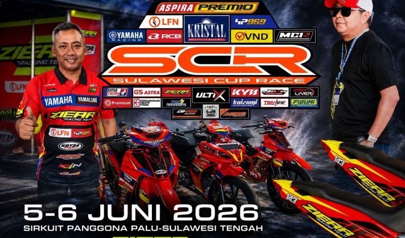 Siap Gas Pol Ndangak-Ndangak Di Kandang ! Tim Ziear LFN Turunkan 11 Motor Di SCR 2026 Palu