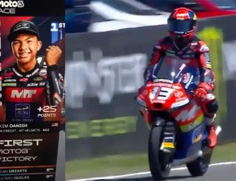Pembalap Malaysia Pecah-Telur Podium Juara Moto3 Ceko, Veda Ega Pratama Finish Ke-5