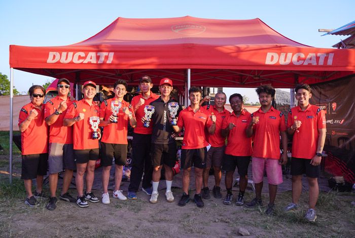 Lima Ksatria Ducati di Enam Besar! Desmo450 MX Dominasi Overall Cleosa Series Championship 2026 Round 2