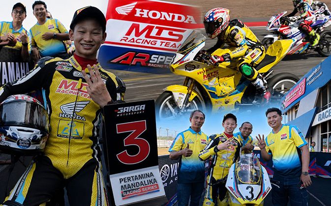 Fakta Spesial, Tradisi Podium Super Gio Dan Tim MTR AR Speed ASH21 Berlanjut Di Seri 2 MRS