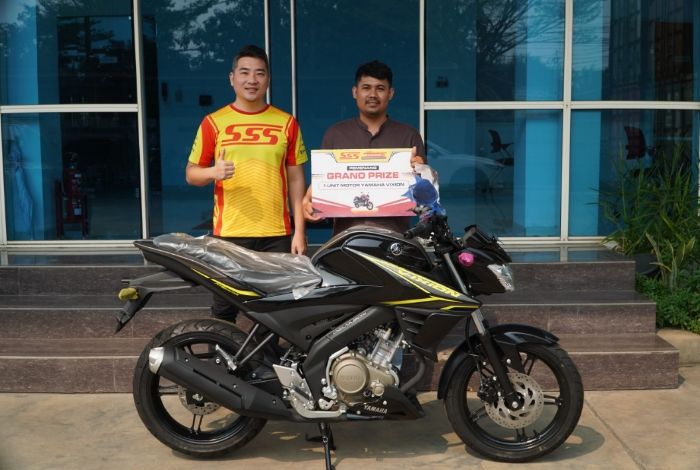 Konsumen Rantai SSS Dapat Hadiah Yamaha Vixion Dari Program Scan Barcode Keaslian Produk
