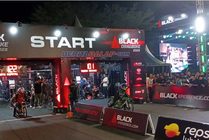 Black Drag Bike 2026 Seri II Kanjuruhan Kian Kokoh Jadi Barometer Drag Bike Jawa Timur