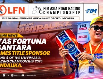 Fix, LFN Milik Haji Putra Jadi Titel Sponsor Balap Asia ARRC 2026 Mandalika Agustus Nanti