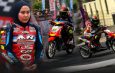 Pembalap Ayu dan Kalem Asal Klaten Jawara Balap Matik 130 cc Khusus Wanita di MR Pulley Road Race 2026 Ciamis