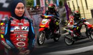 Pembalap Ayu dan Kalem Asal Klaten Jawara Balap Matik 130 cc Khusus Wanita di MR Pulley Road Race 2026 Ciamis