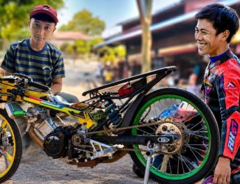 Awas Tim Asal Lombok Ikut Tarung Black Dragbike 2026 Malang ! 2 Joki dan Mekaniknya Serem