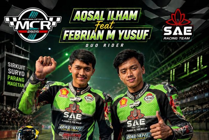 SAE Racing Team Siap Tebar Ancaman di MCR 2026 Seri 1 Magetan, Andalkan Aqsal Ilham dan Febrian Yusuf