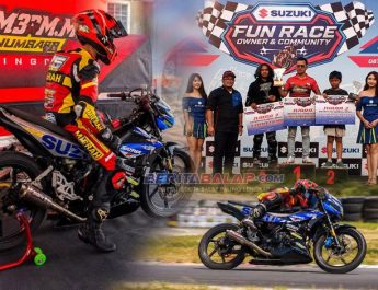 Tommy Salim Tampil Jos Jis Rek, Panumbra 911 Juara Satria FU Injeksi Open Suzuki Fun Race 2026