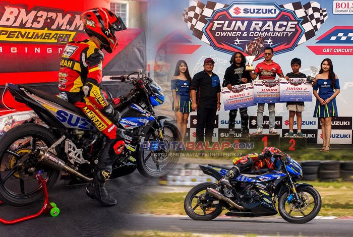 Tommy Salim Tampil Jos Jis Rek, Panumbra 911 Juara Satria FU Injeksi Open Suzuki Fun Race 2026