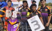 Konsisten di Barisan Depan, M Akbar Navezza Amankan Podium Rookie MotoPrix Subang