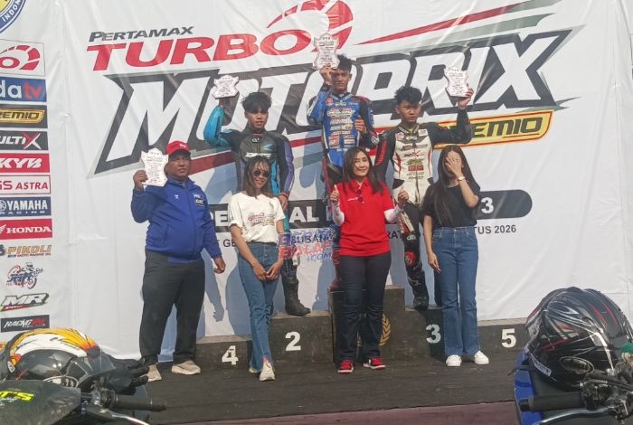 Hasil Race 2 Kejurnas Motoprix 2026 Subang