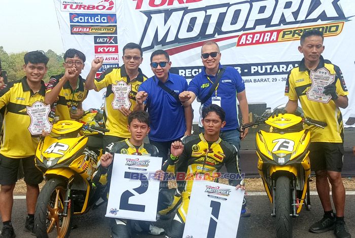 Makin Dominan! Abud-Hafid Kunci Podium 1-2 Race 2 Expert MotoPrix Subang