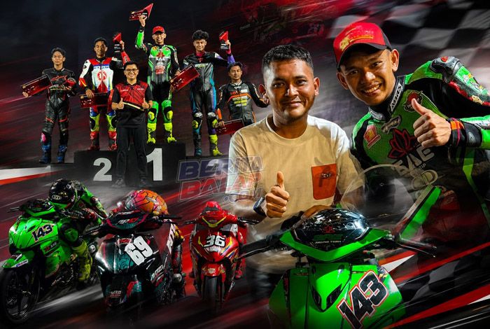 Alfi Husni Jawara Underbone 130 cc, Bos SAE Racing Team Hadir Langsung, Bengkel Kate Montor Maboer Terbaik